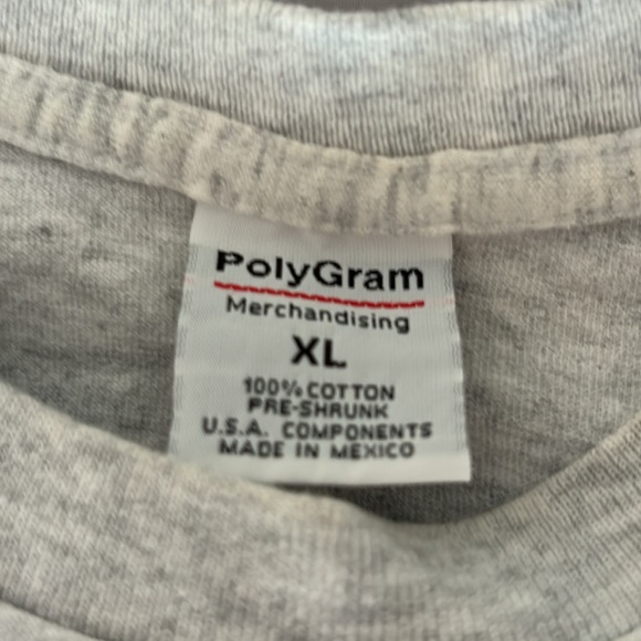 Vintage 1997 XL U2 PopMart Tour Concert T-Shirt PolyGram - Picture 5 of 5